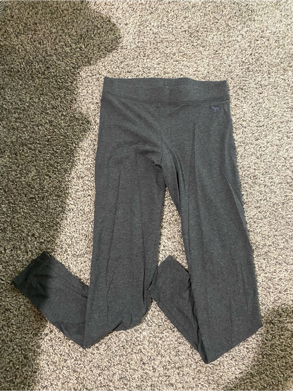 PINK Victoria's Secret Gray Stretch Leggings